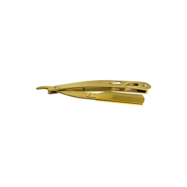 Detreu - Rasiermesser Halter metall - gold - Friseurbedarf bei hairOne