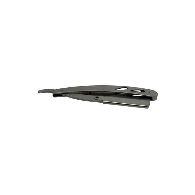 Detreu - Rasiermesser Halter metall - silber - Friseurbedarf bei hairOne