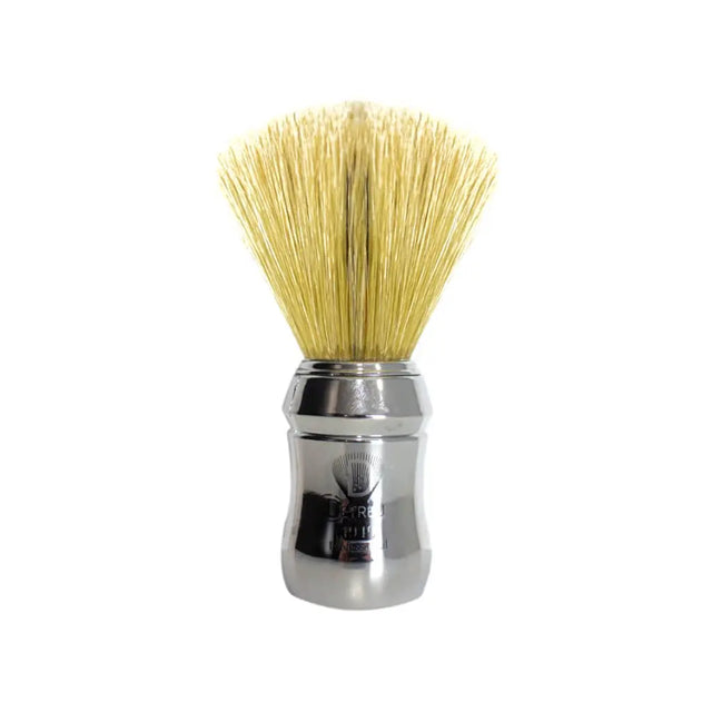 Detreu - Rasierpinsel - Griff silber - Friseurbedarf bei hairOne