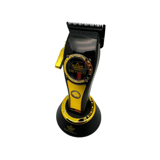 Detreu - Haarschneidemaschine - Headline Clipper gold-schwarz - Elektronikartikel bei hairOne
