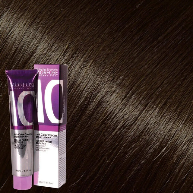 Morfose - Hair Color Cream 10 Argan Oil 100 ml / Gold - Coloration bei hairOne