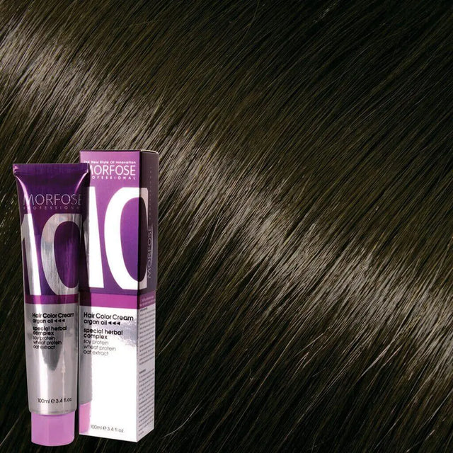 Morfose - Hair Color Cream 10 Argan Oil 100 ml / Intense Ash - Coloration bei hairOne