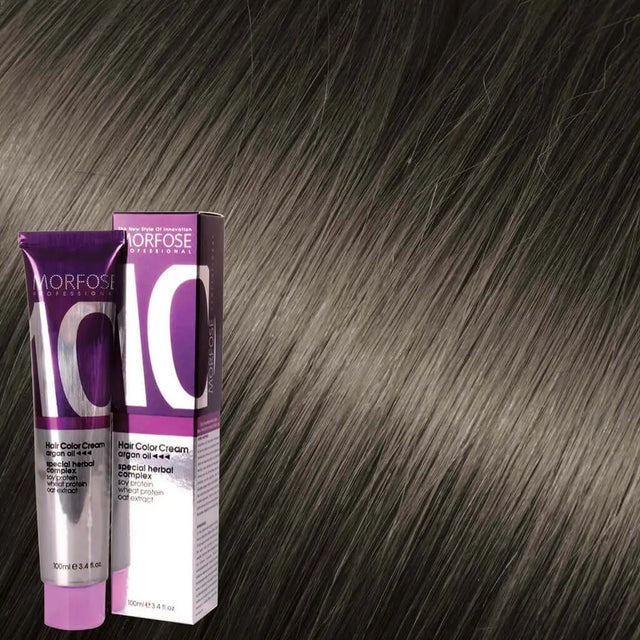 Morfose - Hair Color Cream 10 Argan Oil 100 ml / Intense Ash - Coloration bei hairOne