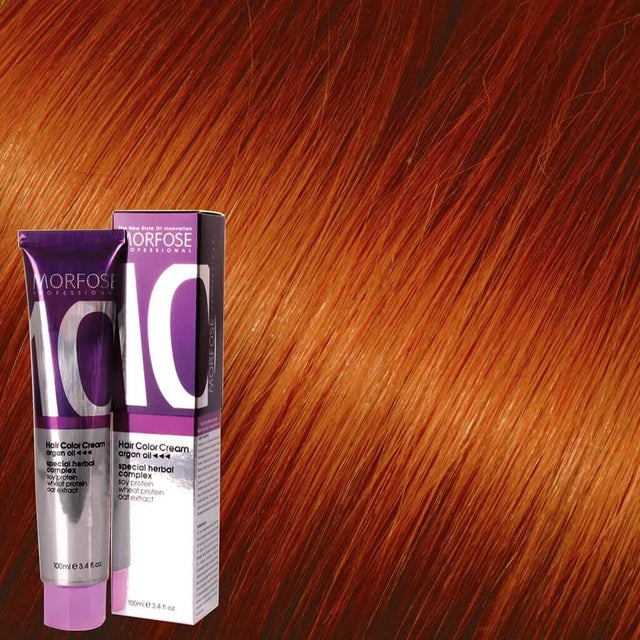 Morfose - Hair Color Cream 10 Argan Oil 100 ml / Red - Coloration bei hairOne