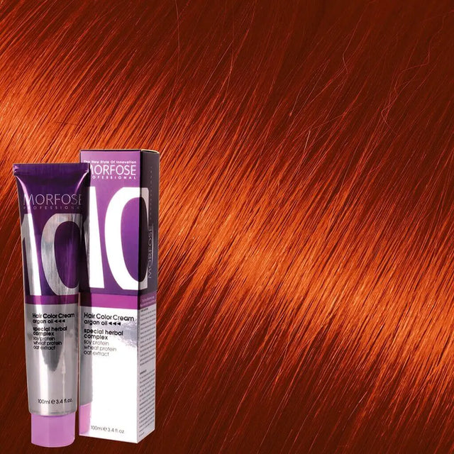 Morfose - Hair Color Cream 10 Argan Oil 100 ml / Red - Coloration bei hairOne
