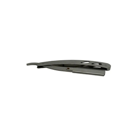 Detreu - Rasiermesser Halter metall - silber - Friseurbedarf bei hairOne