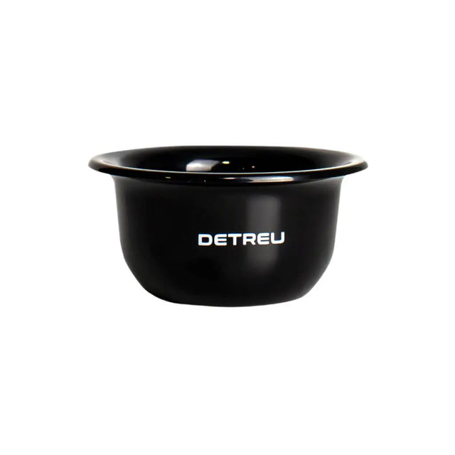 Detreu - Rasierschale 8 x 4 cm - schwarz - Bartpflege bei hairOne