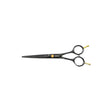 Detreu - U-09 Haarschneide-Schere 6" - schwarz/gold - Friseurbedarf bei hairOne