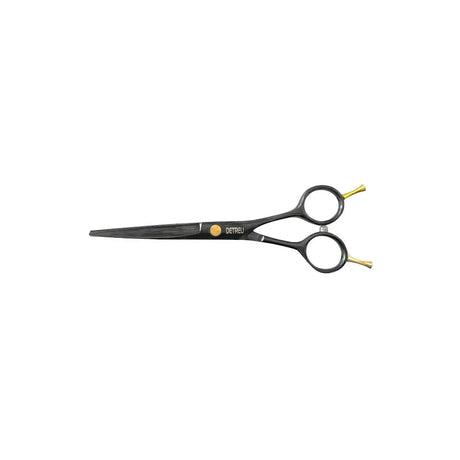 Detreu - U-09 Haarschneide-Schere 6" - schwarz/gold - Friseurbedarf bei hairOne