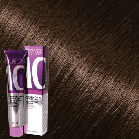 Morfose - Hair Color Cream 10 Argan Oil 100 ml / Gold - Coloration bei hairOne