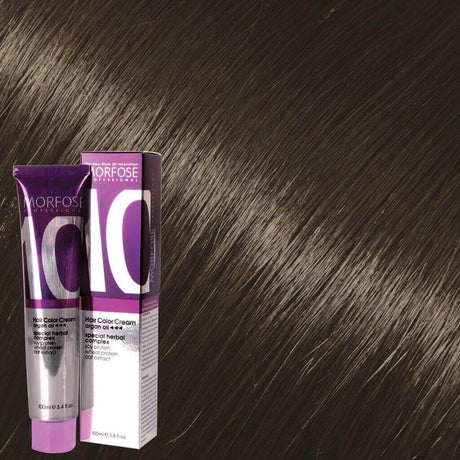 Morfose - Hair Color Cream 10 Argan Oil 100 ml / Intense Ash - Coloration bei hairOne