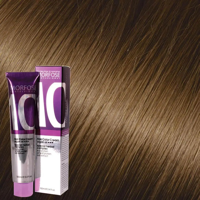Morfose - Hair Color Cream 10 Argan Oil 100 ml / Intense Ash - Coloration bei hairOne