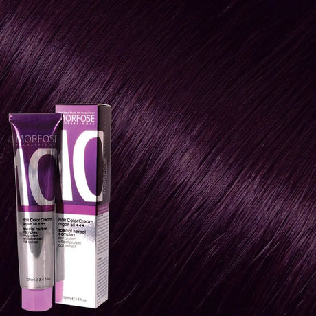 Morfose - Hair Color Cream 10 Argan Oil 100 ml / Red - Coloration bei hairOne
