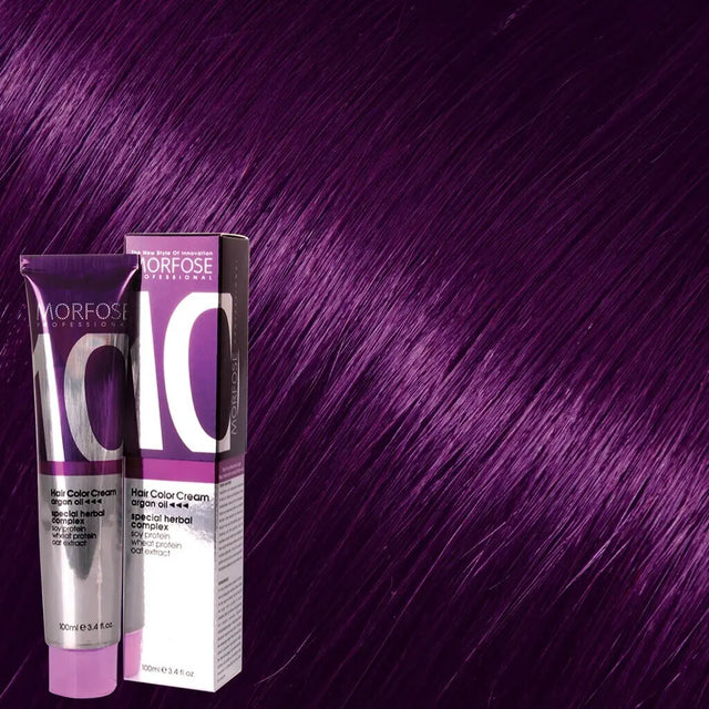 Morfose - Hair Color Cream 10 Argan Oil 100 ml / Red - Coloration bei hairOne