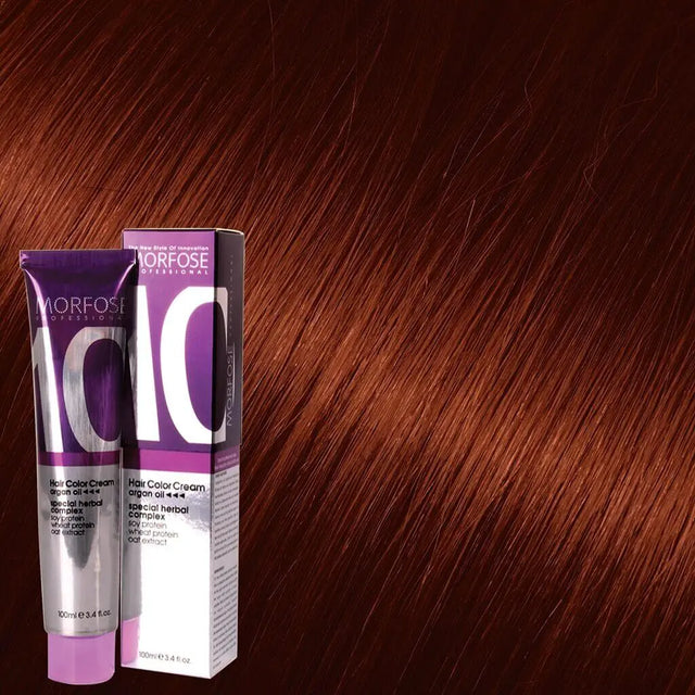 Morfose - Hair Color Cream 10 Argan Oil 100 ml / Red - Coloration bei hairOne